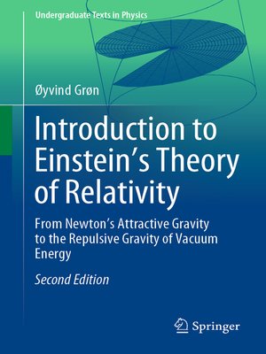 cover image of Introduction to Einstein's Theory of Relativity